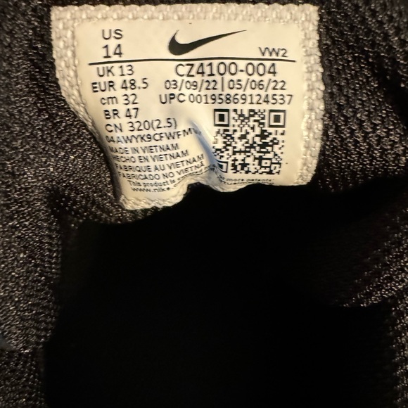 Nike Kyrie Flytrap 5 Basketball Shoe Black Cool Grey size 14 - Picture 3 of 6